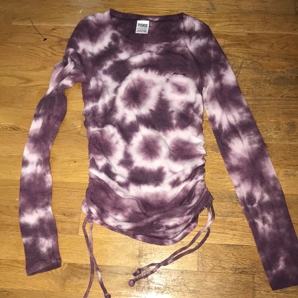 PURPLE TIE DYE LONG SLEEVE Worn ONCE